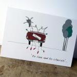 Wedding car card (Anonymity..