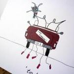 Wedding car card (Anonymity..