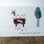 Wedding car card (Anonymity..