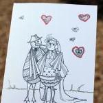 Be mine card (Detailed dood..