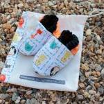 Bib, burp cloth and bootie ..