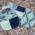 Baby bib and burp set - (na..