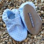 Baby Booties - Pale blue mi..