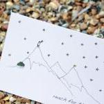 A6 Reach for the stars card..