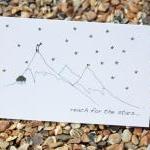 A6 Reach for the stars card..