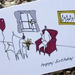 A6 Birthday chair card (ano..