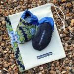 Baby booties, jasmine paisl..