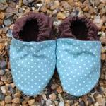 Baby booties, Aqua mini spo..