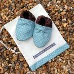 Baby booties, Aqua mini spo..