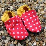 Baby booties, Red spots and..