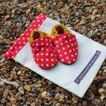 Baby booties, Red spots and..
