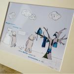 Snowbear illustrative print..