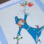 Lilly's magic birthday card..