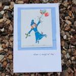 Lilly's magic birthday card..