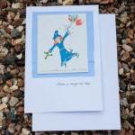 Lilly's magic birthday card..