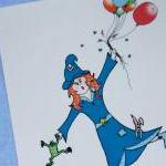 Lilly's magic birthday card..