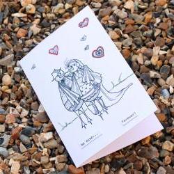 Be mine card (Detailed doodles range)