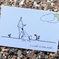A6 Walk in the park card (anonymity range)