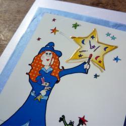 Lilly's stars card (Bessie Friends Range)